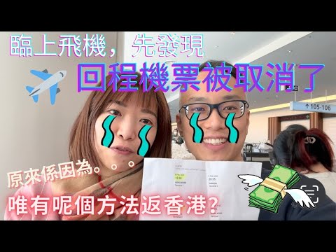 【日本東京東北自由行 】Ep.16 臨上機先知張回程機票被取消｜原來因為呢個行為｜如何避免？如何返香港🇭🇰？