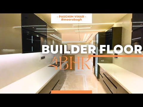 ULTRA LUXURIOUS BUILDER FLOOR IN PASCHIM VIHAR MEERA BAGH FOR SALE | 300 SQYD property |