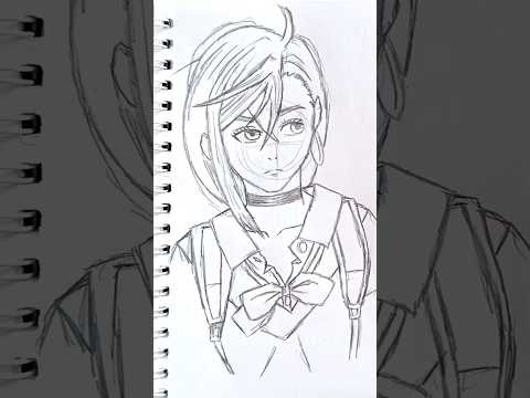 Drawing Momo Ayase! #shorts #dandadan #dandadananime #momoayase #ayase #animedrawing