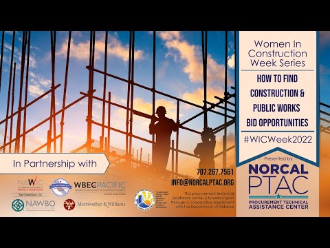 How to Find Construction Bid Opportunities | Women in Construction Week Series #2