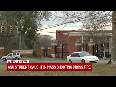 Alabama State student caught in Tuskegee mass shooting crossfire