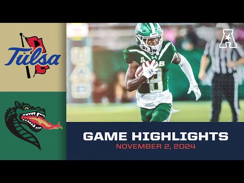 Game Highlights: Tulsa vs UAB (November 2, 2024)