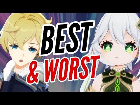 Ranking BEST to WORST Sumeru Characters! (Genshin Impact)