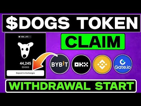 DOGS Token Claiming Star | Step by Step Guide | DOGS Token Withdrawal