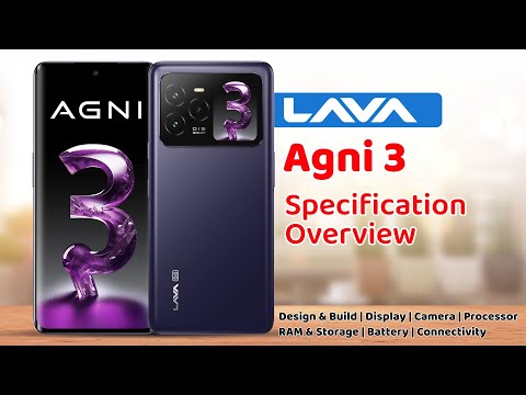 Lava Agni 3 Specification Overview