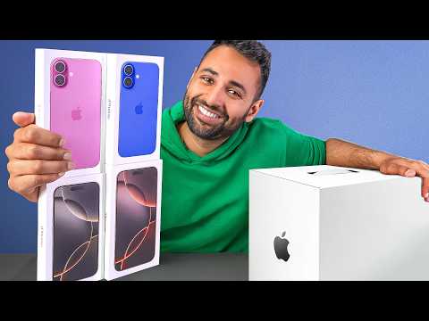 iPhone 16 / 16 Pro Unboxing - Testing every new feature!