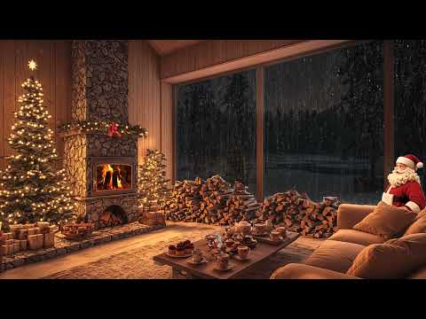 Christmas Eve Rain in the Forest Cozy Rain Sounds for a Peaceful Holiday Sleep and Winter Relaxation