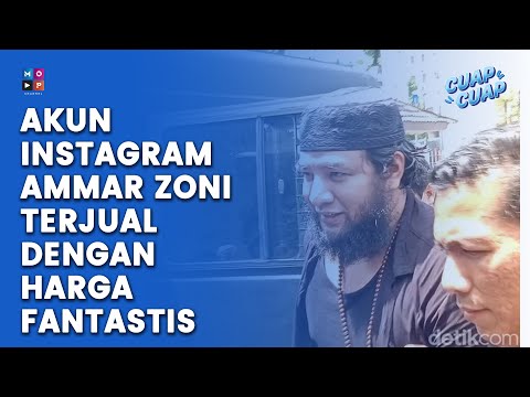 MEDIA SOSIAL AMMAR ZONI  TERJUAL DENGAN HARGA FANTASTIS, DIPAKAI UNTUK KEBUTUHAN AMMAR - CUAP CUAP