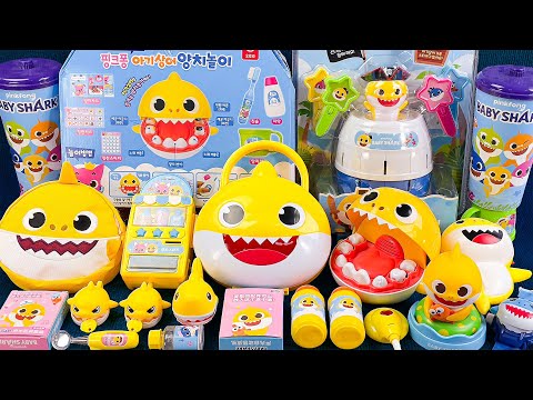 [70 minute video] SUPER COLLECTION BABY SHARK TOYS 🦈 ASMR Satisfying Unboxing