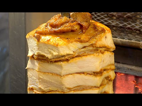 CHICKEN DONER KEBAB CHEESE SANDWICH - STREET FOOD