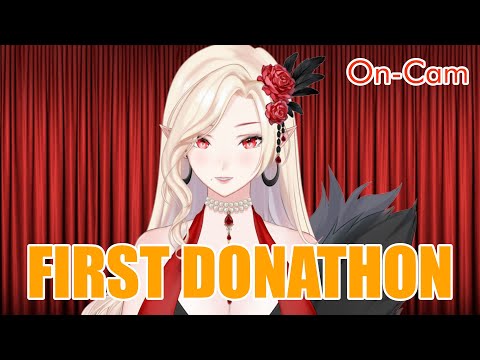 [On-Cam] BE GENTLE PLEASE~ My first donathon~ [Vtuber Indonesia]