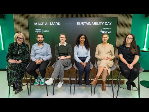 Aston Martin F1 Team and NexGen host Make A Mark Sustainability Day