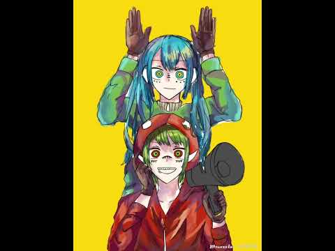 マトリョシカ イラストメイキング🪆 #shorts #vocaloid #初音ミク