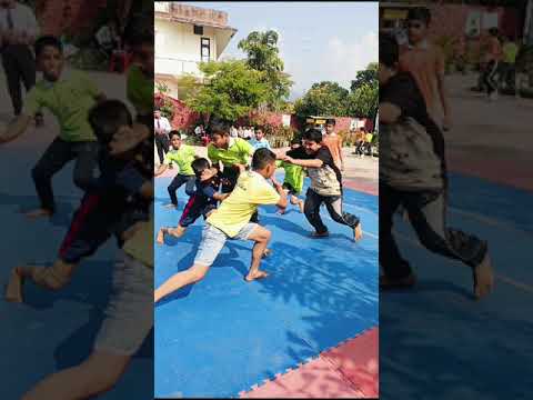 Annual sports meet Kabaddi match (Boys) 6th to 8th class