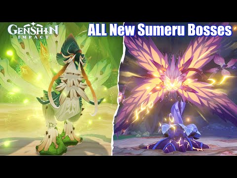 Genshin Impact - ALL New Bosses in Sumeru