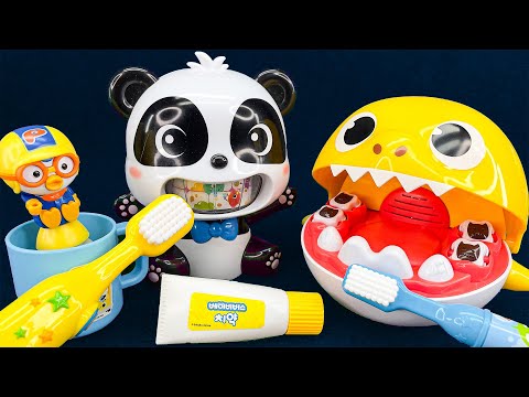 🔴 [12hr Livestream] DENTAL CARE TOY SET FOR BABYBUS PANDA 🐼 ASMR Satisfying Toys Unboxing