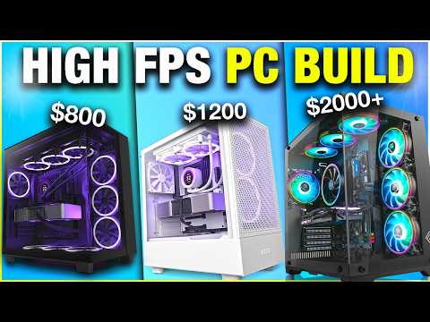 Best Gaming PC Builds for 1080p, 1440p & 4K!!!