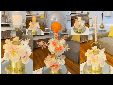 Dollar Tree centerpieces Ideas/ party centerpieces Ideas /wedding centerpieces ideas /