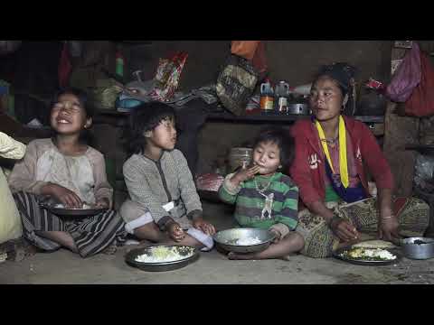 Myvillage official videos EP 1227 || Eating delicious food by happy family