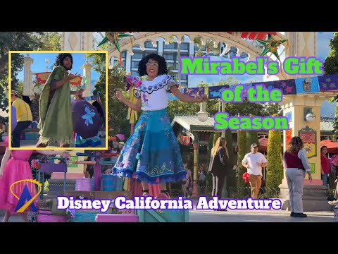 Mirabel's Gifts of the Season at Disney California Adventure - New 2024