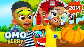 Let's Go to the Farm | OmoBerry | Farm Songs For Kids + Pumpkin Songs + Kids Learning Videos