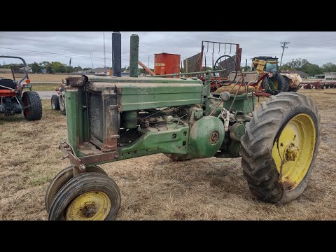 John Deere a tractor Barn find rescue