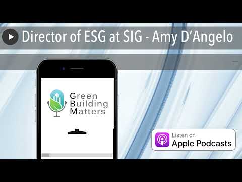 Director of ESG at SIG - Amy D’Angelo