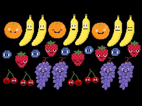 Fruit Patterns - ABAB Patterns & More -  The Kids' Picture Show (Fun & Educational Learning Video)