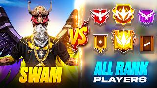 BRONZE TO GRANDMASTER PLAYERS VS ME 🔥 free fire max video | ffmax | GARENA FREE FIRE