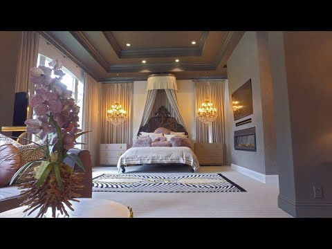 Simple Interior Design Tour! Mega Mansion Luxury Decor in 4K