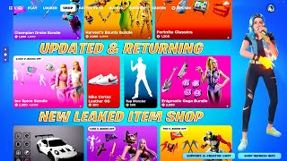 ALL New LEAKED & UPDATED Item Shop (Ice Spice, Rap Monster ICON, Lady Gaga Pass Pack & More)