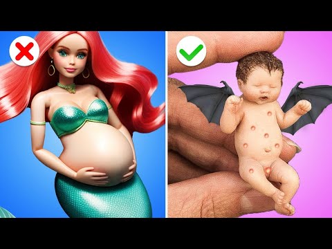 Mermaid vs Vampire Parenting Hacks || Cool Tips For Parents! Funny Moments by Gotcha! Viral