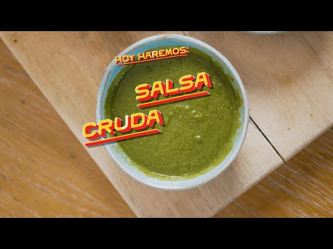 How to Make a Salsa Cruda