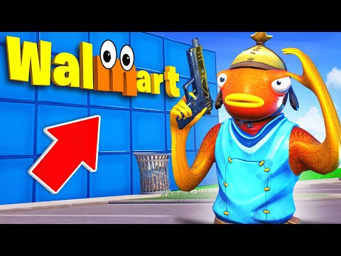 Hiding in PLAIN SIGHT in Fortnite Walmart Prop Hunt