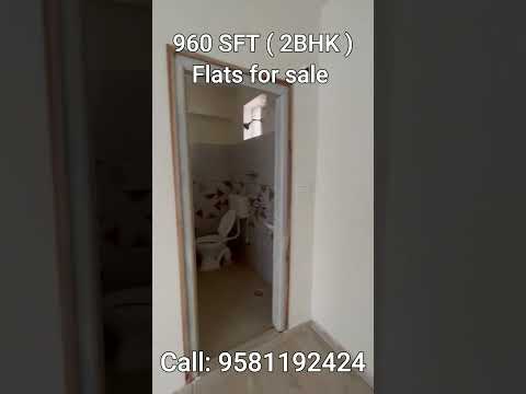 960 SFT Kompally flats for sale || 48 Lakhs || Apartment