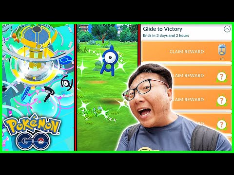 Stadium Sights with Mass Unown Spawns in Pokemon GO - Sendai Go Fest 2024