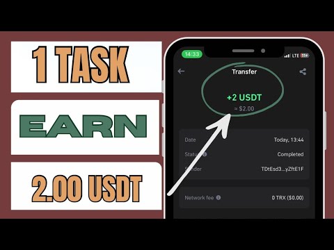 1 TASK = $2+ USDT || Complete Task DAILY And WITHDRAWAL DAILY || $200+ Per Day