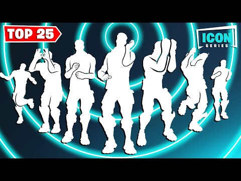 Top 25 Fortnite TikTok Dances & Icon Series Emotes