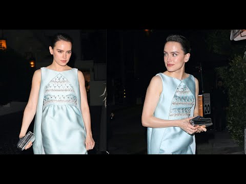 Actress Daisy Ridley Attends An After Party Held At The Chateau Marmont Hotel in Los Angeles!