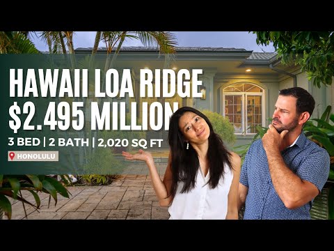 Exclusive Hawaii Loa Ridge Home Tour | Rare Single-Level Gem  🌊🏡