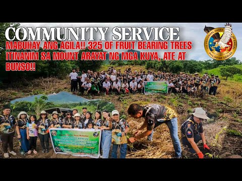 Tree planting Mount Arayat with The Fraternal Order of Eagles | Lalamove Reyn