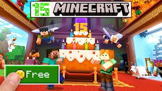 Playing Through PURE MINECRAFT NOSTALGIA! 15 Years Mini-Games and Museum (Minecraft DLC)