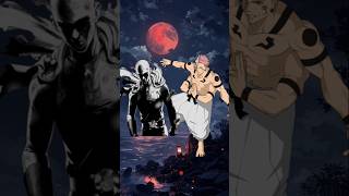 Saitama vs Sukuna | Who is Stronger #shorts #onepunchman #gojo  #saitama #sukuna#goku #dragonball