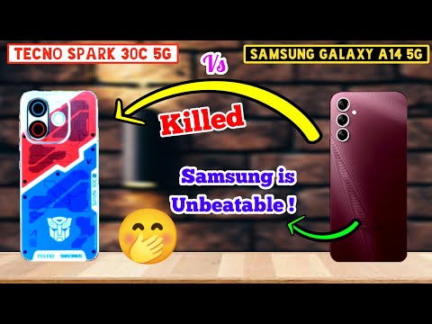 Tecno Spark 30c 5G vs Samsung Galaxy A14 5G Full Comparison in Hindi #spark30c5gvsgalaxya145g