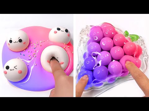 12 Hours Of Oddly Satisfying Slime ASMR - Relaxing When Stressed Or Sleepy