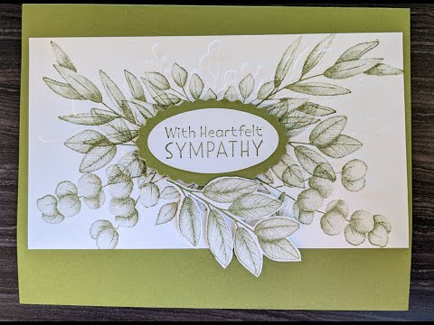 Forever Fern Sympathy Card