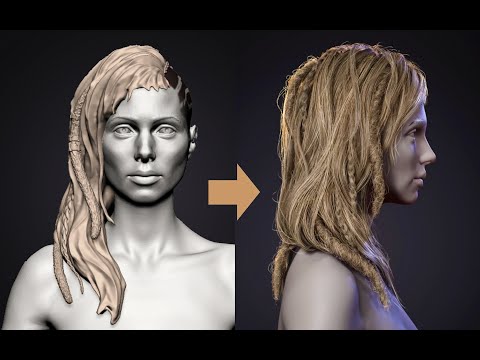 Why creating a 3d hair sketch is so important -- with Andreea Scubli