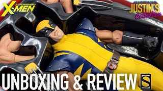 Wolverine Astonishing X-Men Sideshow Collectibles 1/6 Scale Figure Unboxing & Review