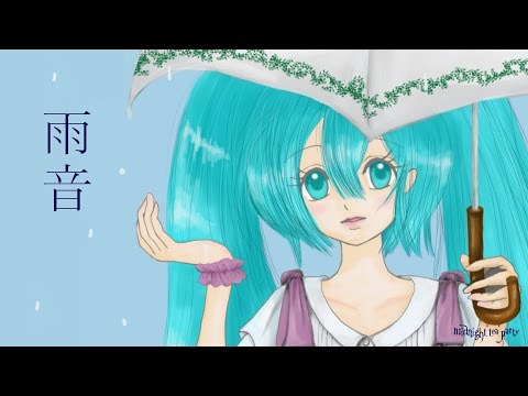 「初音ミク vocaloid」雨音/midnight"tea"party「Original music」