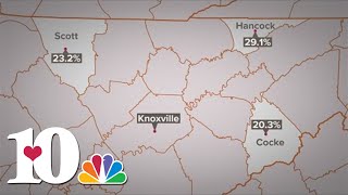 Three East Tennessee counties considered 'distressed' in new index